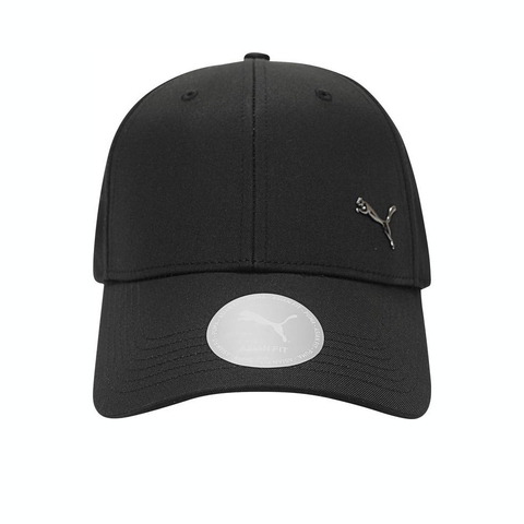 puma彪马2025中性中性-ESS METAL PUMA CAT AF BB Cap-黑色弯沿帽02663901