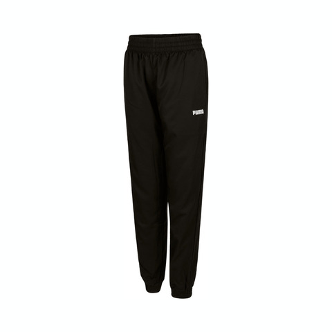 puma彪马2025男子男子-ESS Logo Woven Pants cl-黑色梭织长裤69064801