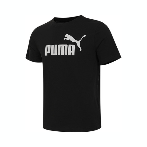 puma彪马2025男子男子-ESS No. 1 Logo Tee-黑色针织无领短T68895801