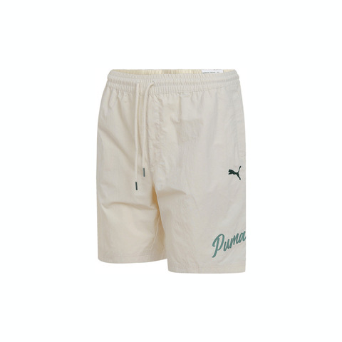 puma彪马2025男子男子-PREMIUM ESS Shorts WV-雪白色针织短裤63253587