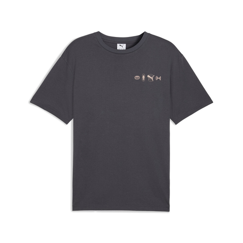 puma彪马2025中性中性-GRAPHICS Recovery Tee-银河灰针织无领短T63333569