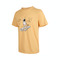 puma彪马2025男子男子-GRAPHICS Space Tee-杏黄色针织无领短T69185441