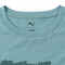 puma彪马2025男子男子-GRAPHICS Puma Wording Tee-灰蓝色针织无领短T67669684