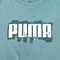 puma彪马2025男子男子-GRAPHICS Puma Wording Tee-灰蓝色针织无领短T67669684