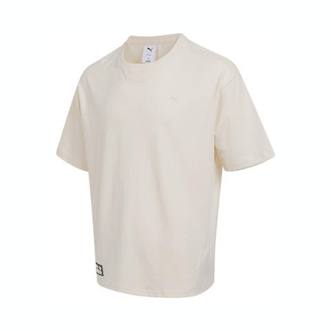 puma彪马2025中性中性-HAUS OF CLASSICS Shortsleeve Tee-杏仁糖色针织无领短T63155887