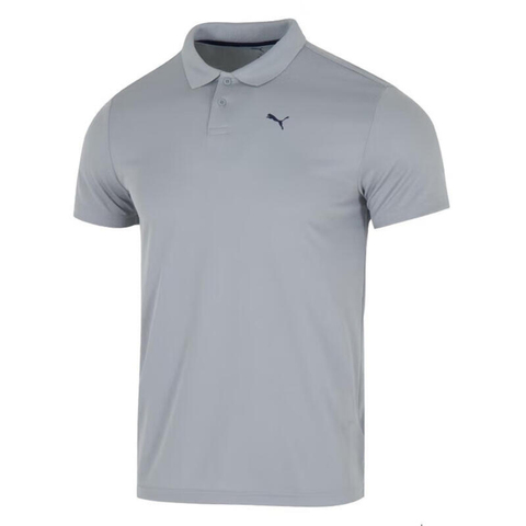 puma彪马2025男子男子-PERFORMANCE POLO-中灰色梭织有领短T52869908