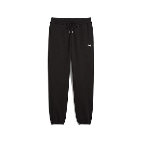puma彪马2025男子男子-WARDROBE ESS Relaxed Sweatpants TR cl-黑色针织长裤63194301