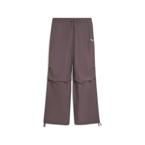 puma彪马2025女子女子-WARDROBE ESS Parachute Woven Pants op-回响灰梭织长裤63397888