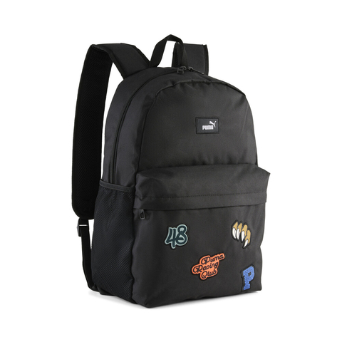 puma彪马2025中性中性-PUMA PHASE PATCH Backpack-黑色双肩包09173001
