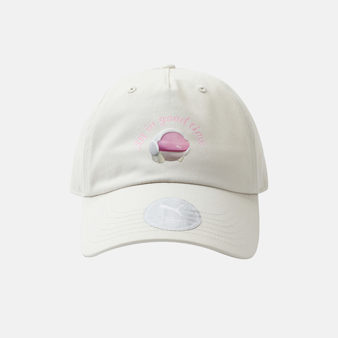 puma彪马2025中性中性-ALL IN GOOD TIME AF BB Cap-雪白色弯沿帽02698202