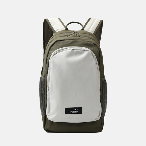 puma彪马2025中性中性-PUMA ACADEMY Backpack-暖白-橄榄色双肩包09069713