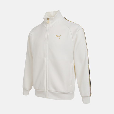 puma彪马2025男子男子-CLASSICS GS Track Jacket DK-暖白针织无帽外套63585465