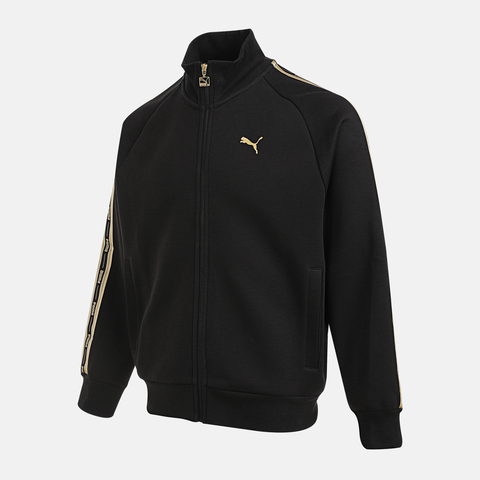 puma彪马2025男子男子-CLASSICS GS Track Jacket DK-黑色针织无帽外套63585401