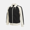 puma彪马2025中性中性-T7 Relaxed Wing Collar Jacquard Track Jacket DK-黑色-雪白色针织无帽外套63402901