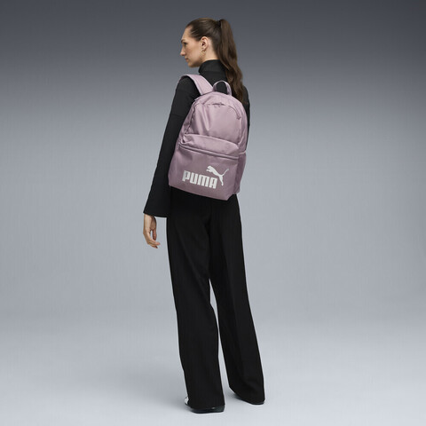 puma彪马2025中性中性-PUMA PHASE Backpack L4L-深紫色-银色双肩包09241823