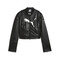 puma彪马2025女子女子-FUTURE.PUMA.ARCHIVE Pleather Racer Jacket-黑色针织无帽外套63217001