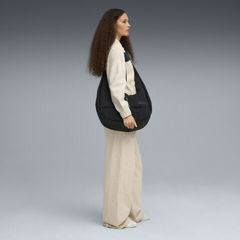 puma彪马2025中性中性-PUMA.BL Large Hobo Crossbody-黑色单肩包09184801