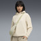puma彪马2025女子女子-MAXIMAL METALLIC Comfort Hoodie FL-雪白色针织连帽卫衣63468287