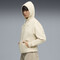 puma彪马2025女子女子-MAXIMAL METALLIC Comfort Hoodie FL-雪白色针织连帽卫衣63468287