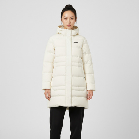 puma彪马2025女子女子-Long Down Jacket W-象牙白厚羽绒服-长69277557