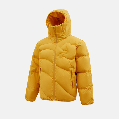 puma彪马2025男子男子-CAT Quilting Hooded Jacket-古金色厚羽绒服-短63578462