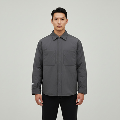 puma彪马2025中性中性-GR-XPRMNT Padded Shirt Jacket-黄昏灰薄棉服63347744