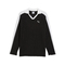 puma彪马2025男子男子-T7 Relaxed Long Sleeve Polo-黑色针织有领长T63452801