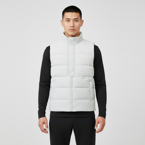 puma彪马2025男子男子-Men's Running Down Vest-灰色羽绒背心52870761