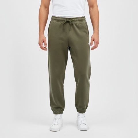 puma彪马2025中性中性-PLUSHVILLE Knit Pants-橄榄绿针织长裤63350481