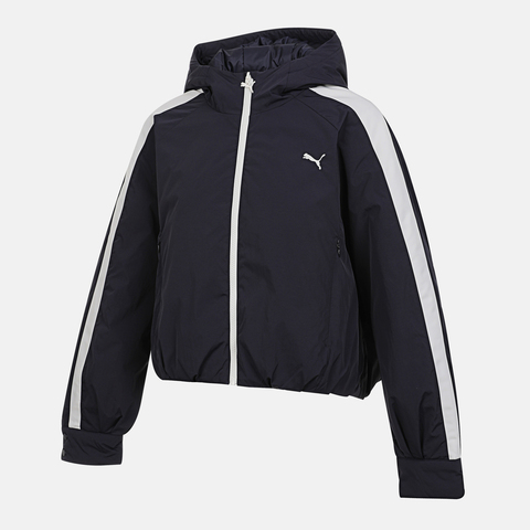 puma彪马2025女子女子-T7 Woven JKT W-海军蓝薄棉服63744116