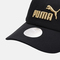 puma彪马2026中性中性-ESS No.1 BB Cap AF-黑色-金色-logo弯沿帽02590709