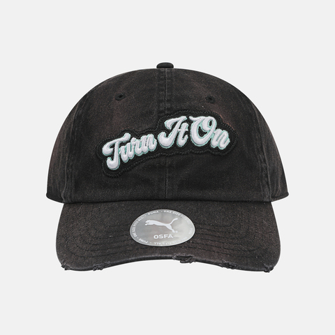puma彪马2026中性中性-VINTAGE HEAVY DISTRESSED-黑色弯沿帽02684301
