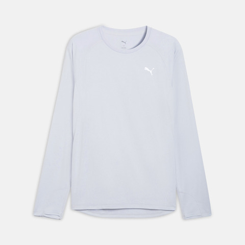 puma彪马2026男子男子-M RUN VELOCITY LONG SLEEV-活力银针织无领长T52724282