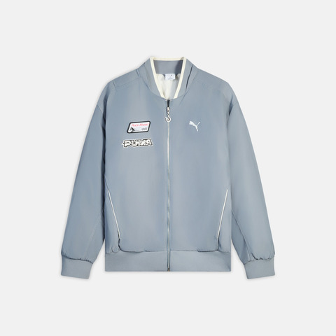 puma彪马2026中性中性-RACE AHEAD PADDED BOMBER-灰色薄棉服63602871