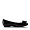 Senda/森达秋季专柜同款黑色牛皮女单鞋I4X02CQ6