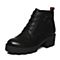 Senda/森达冬季专柜同款潮流女短靴马丁靴3FI10DD7