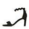 Senda/森达夏季专柜同款时尚甜美一字带女高跟凉鞋VDI01BL7