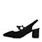 Senda/森达夏季新款专柜同款羊绒面女高跟凉鞋4CJ01BH8