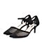 Senda/森达夏季新款专柜同款尖头细高跟女凉鞋婚鞋VGUA4BK8