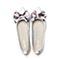 森达春季新款专柜同款气质甜美舒适平底女单鞋3KF01AQ9