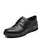 森达春季新款专柜同款男简约舒适男休闲皮鞋V2202AM9