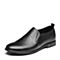 森达春季新款专柜同款一脚蹬舒适商务男皮鞋1DE18AM9
