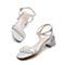 森达夏季新款专柜同款时尚格利特女粗跟凉鞋4JS01BL9