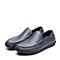 森达夏季新款专柜同款一脚蹬休闲平底男豆豆鞋V3C07BM9