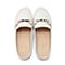 森达夏季新款专柜同款时尚英伦女穆勒凉鞋4KT01BH9