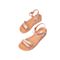 森达夏季新款气质闪钻休闲坡跟女凉鞋ZX-12BL9