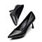 森达秋季新款专柜同款气质性感细高跟女单鞋3NR01CQ9