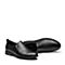 森达2020春季新款专柜同款简约一脚蹬舒适商务男皮鞋1DC06AM0