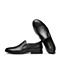 森达2020春季新款专柜同款简约一脚蹬舒适商务男皮鞋1DC06AM0