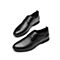 森达2020夏季新款专柜同款打孔透气舒适男休闲皮鞋1HK26BA0